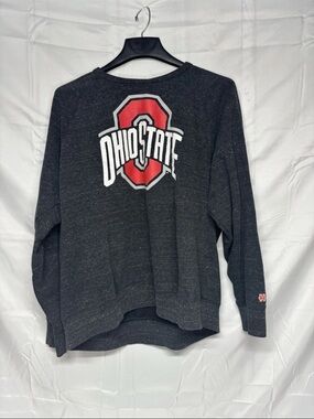 HOMAGE Charcoal Gray Sweatshirt with Red Label
